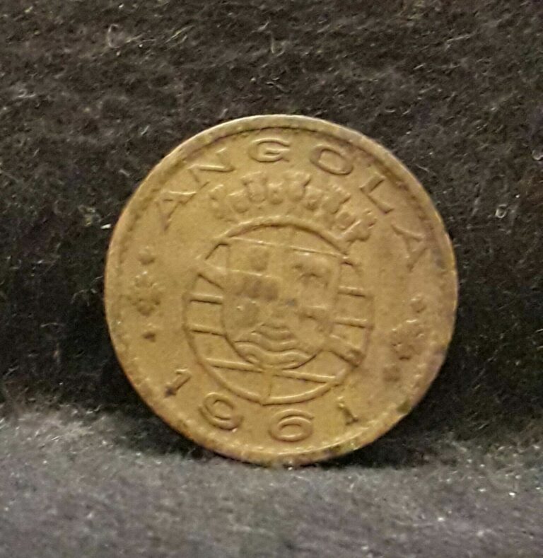 Read more about the article 1961 Portuguese Angola (Colony) 50 centavos  KM-75                          /N59