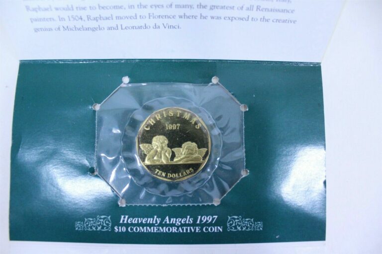 Read more about the article 1997 $10 Commemorative Coin Heavenly Angels Marshall Islands Solid Brass