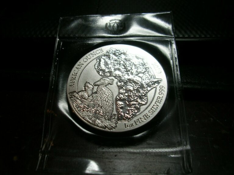 Read more about the article 2019 Shoebill Rwanda Silver 1 oz coin in original sealed plastic