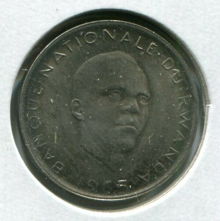 Read more about the article Foreign Coin – Rwanda – One Franc (1 Franc) 1965
