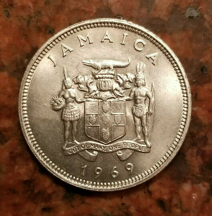 Read more about the article 1969 JAMAICA 20 CENTS COIN – #A5902