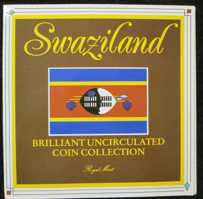 Read more about the article SWAZILAND 6 Coins 1986 Mint Set KM MS3