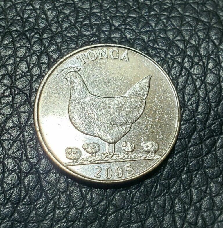 Read more about the article 2005 TONGA 5 SENITI COINS