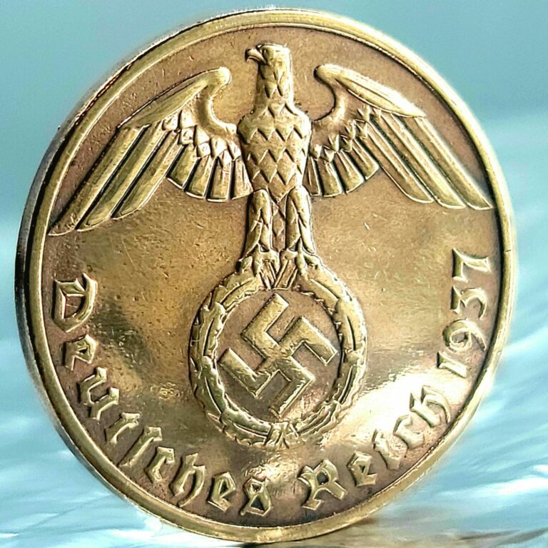 Read more about the article Nazi Germany *Beautiful* Genuine WW2 1 Reichspfennig (Pfennig) Coin