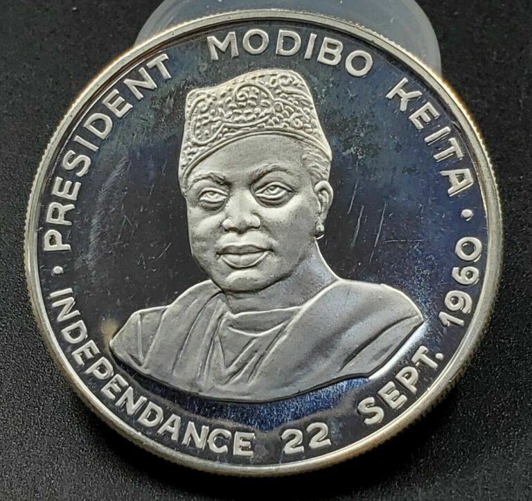 Read more about the article Mali 1960 Independence 10 Francs Silver Coin Choice / Gem Proof KM-1