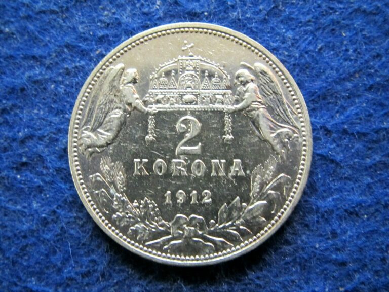 Read more about the article 1912 Hungary Silver 2 Korona – Bright AU/BU