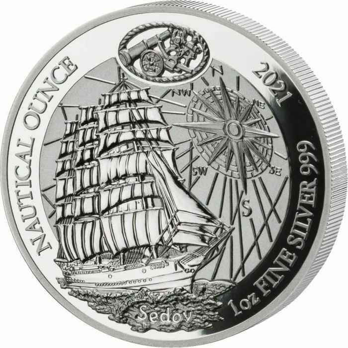 Read more about the article SEDOV NAUTICAL OUNCE – 2021 1 OZ SILVER PROOF COIN – RWANDA