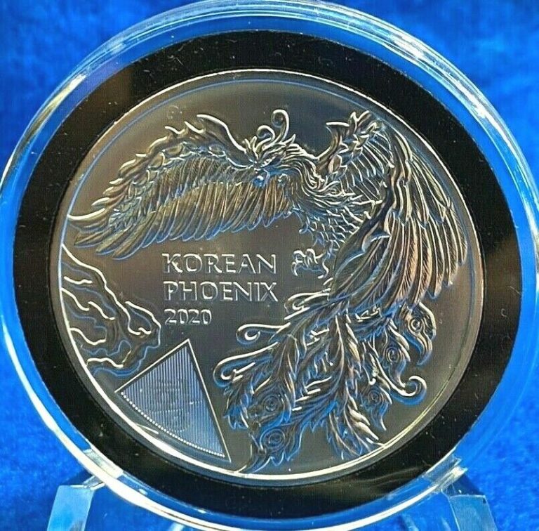 Read more about the article 2020 South Korea 1 Oz. Silver Korean Phoenix Medal