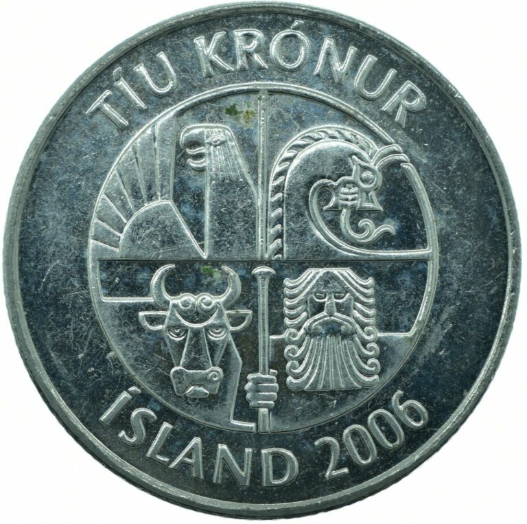 Read more about the article COIN / ICELAND / ISLAND / 10 KRONUR 2006   #WT22724