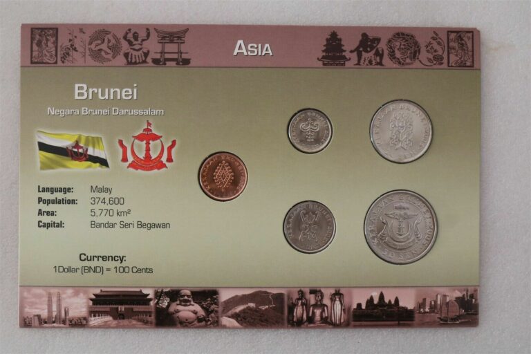Read more about the article BRUNEI COIN SET WITH COA B38 #33