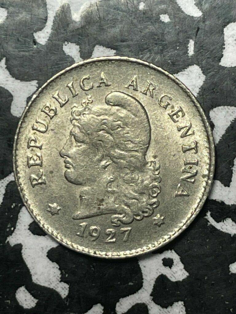 Read more about the article 1927 Argentina 10 Centavos Lot#X9923