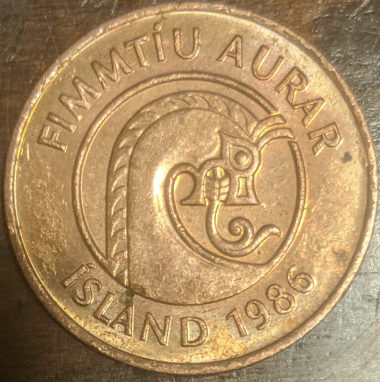 Read more about the article Iceland 50 Aurar 1986 Coin