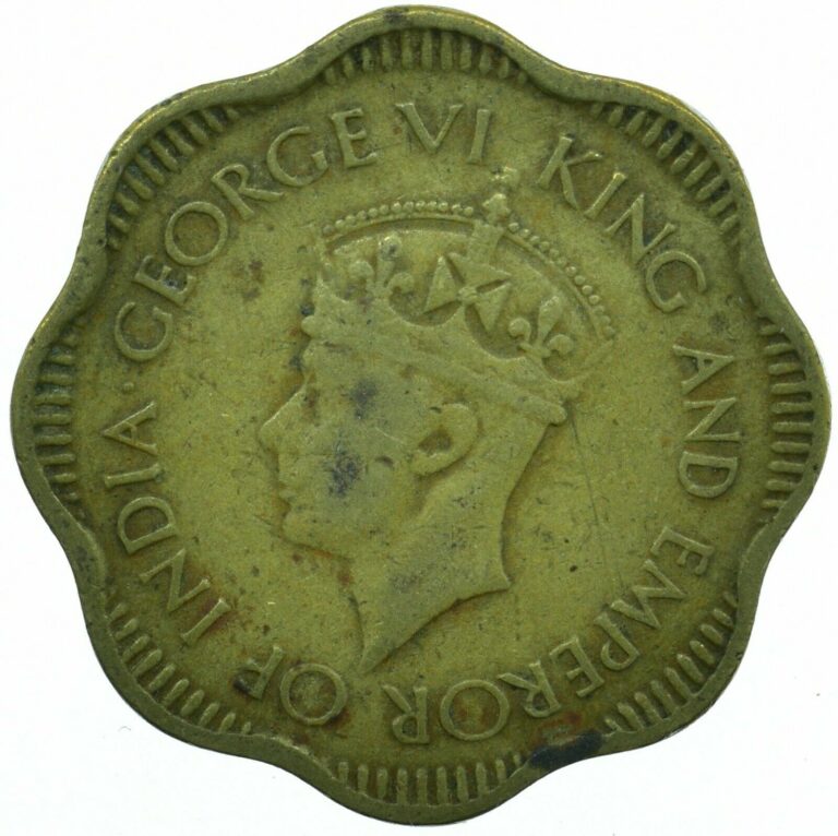 Read more about the article COIN / SRI LANKA / 10 CENTS 1944 BEAUTIFUL COLLECTIBLE GEORGE VI   #WT32060