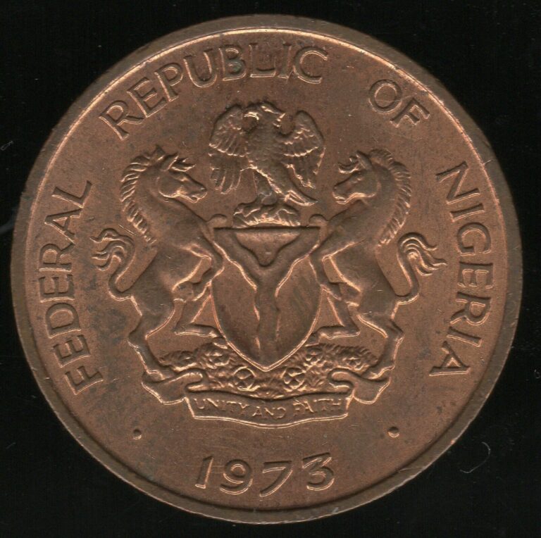 Read more about the article 1973 Nigeria Kobo Coin | World Coins | Pennies2Pounds