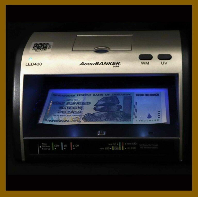 Read more about the article Zimbabwe 100 Trillion Dollars  2008 P-91 AA UV Light Tested Gem Uncirculated Unc