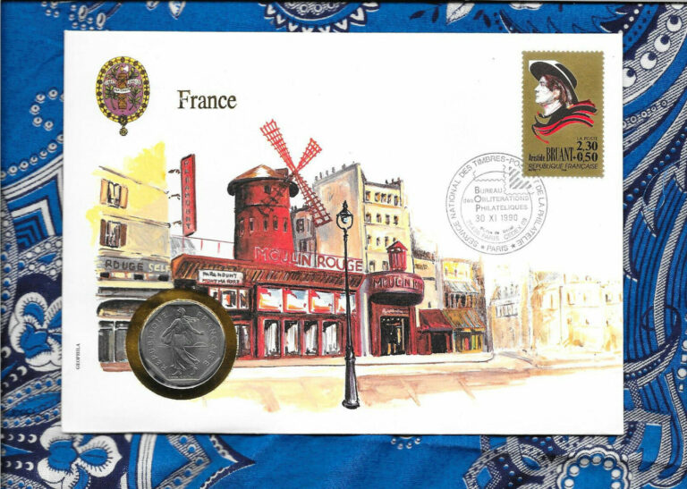 Read more about the article E Coins of All Nations France 1982  2 Francs UNC KM#942.1