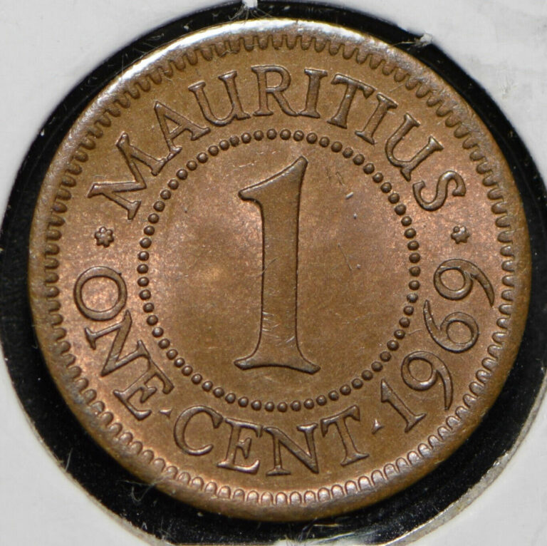 Read more about the article Mauritius 1969 Cent  150132 combine shipping