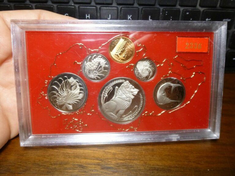 Read more about the article 1975 SINGAPORE 6 Coin Proof Set – Missing box and coa