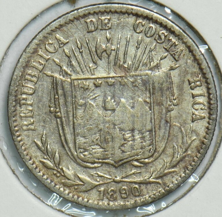Read more about the article Costa Rica 1890 10 Centavos 196268 combine shipping