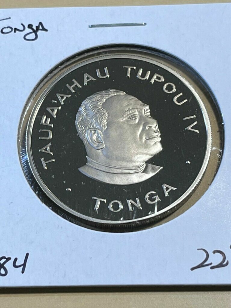 Read more about the article 1984 Tonga 5 Pa’anga International Games Relay Commemorative Proof Coin!!