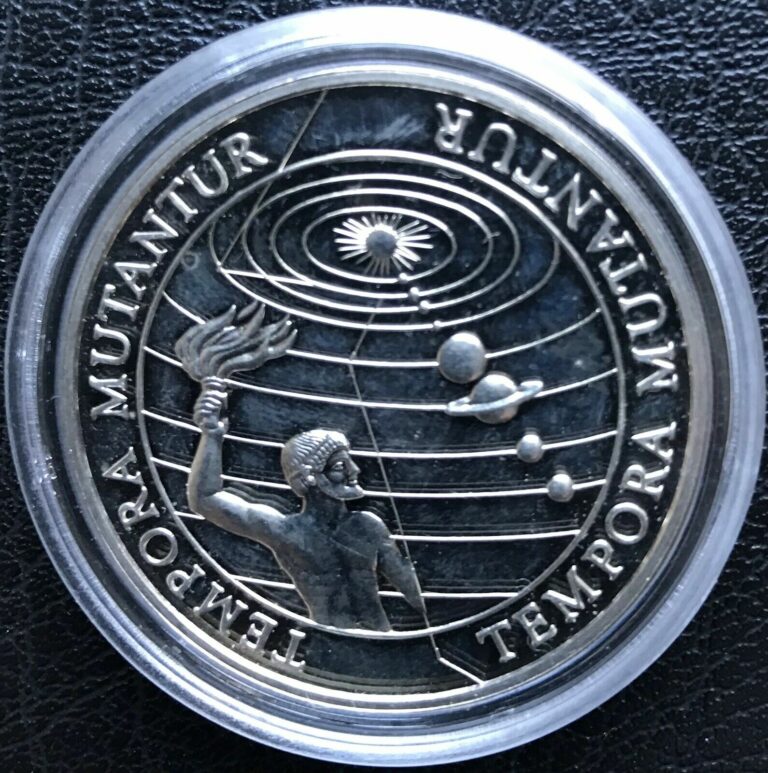 Read more about the article Samoa and Kiribati 1997-2000 $1 Tala Dollars Millennium Coin ~ Tempora Mutantur