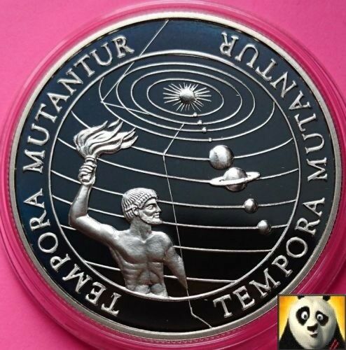 Read more about the article 1997 2000 Samoa and Kiribati $5 Tala Dollars Millennium Tempora Silver Proof Coin