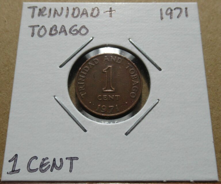 Read more about the article Trinidad and Tobago 1 Cent 1971 Coin in 2×2 Flip A0407