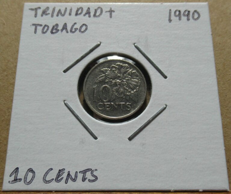 Read more about the article Trinidad and Tobago 10 Cents 1990 Coin in 2×2 Flip B0204