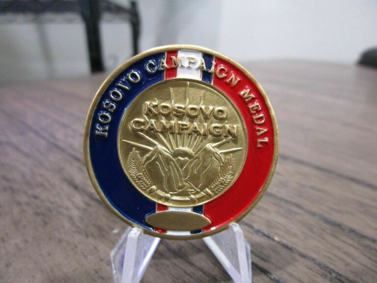 Read more about the article US Military Kosovo Campaign Medal Challenge Coin #74M