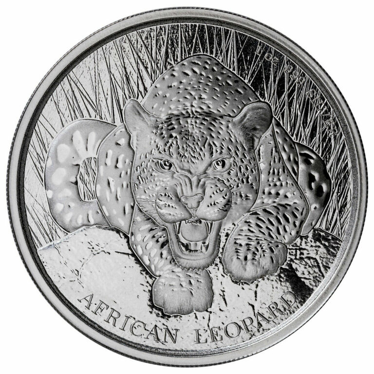 Read more about the article Ghana (2017) African Leopard 1oz Silver Coin (CFA 5000 FRANCS)