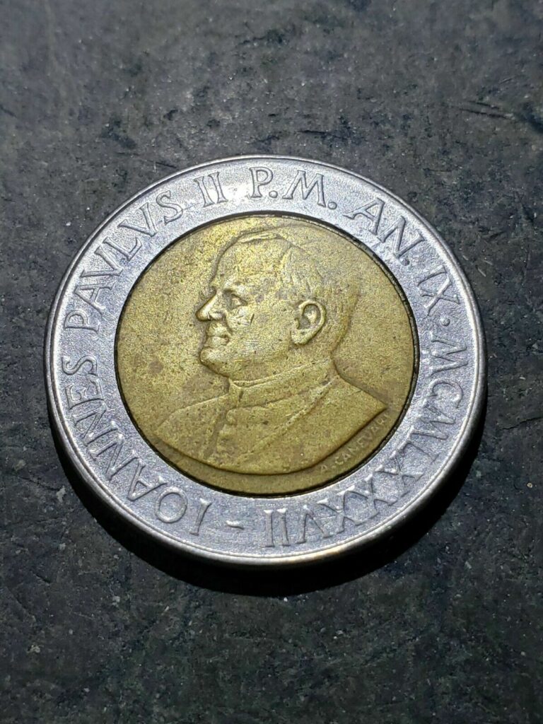Read more about the article 1987 VATICAN CITY 500 Lire Coin