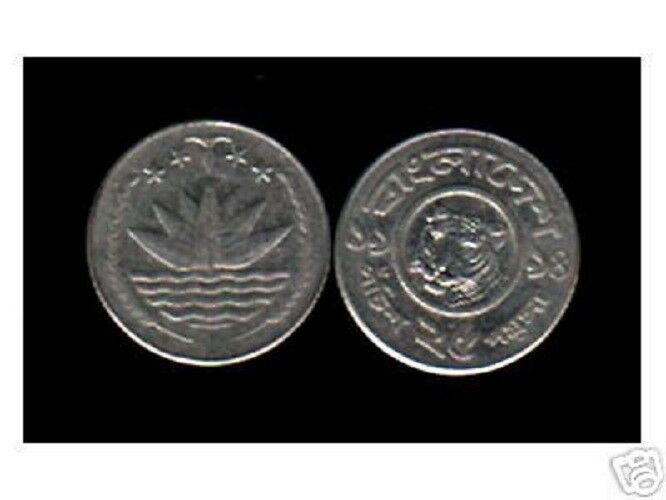 Read more about the article BANGLADESH 25 PAISA KM-12 1977-1991 x 1 TIGER LOTUS UNC MONEY ANIMAL ASIAN  COIN