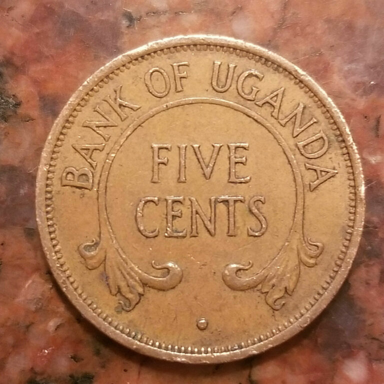 Read more about the article 1966 UGANDA 5 CENT COIN – #A6945