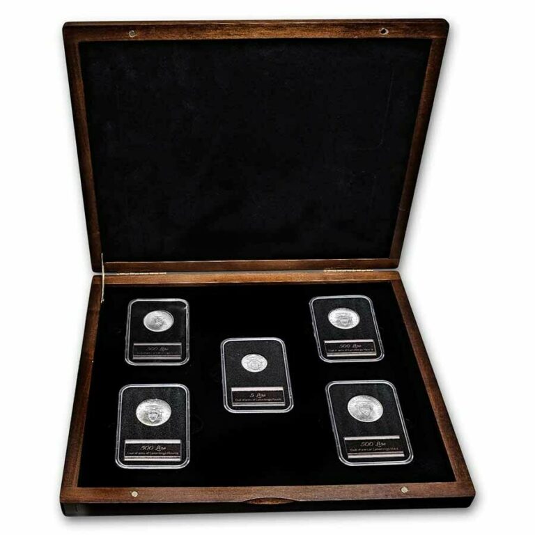 Read more about the article Vatican City Sede Vacante Silver 5-Coin Set BU – SKU#232727