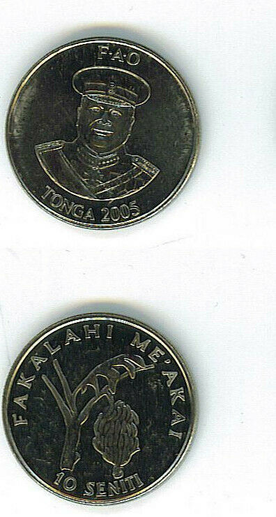 Read more about the article TONGA: 5-PIECE COIN SET:  0.01 TO 2 PA’ANGA
