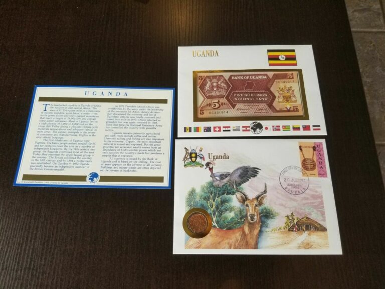 Read more about the article Coins of All Nations – Coin / Banknote / Stamp Set – Uganda