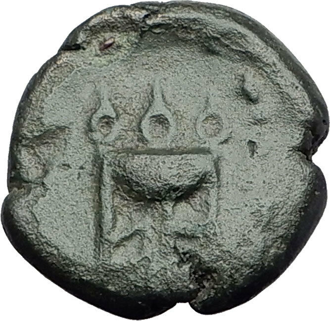 Read more about the article PHILIPPI in MACEDONIA 356BC Hercules Tripod Authentic Ancient Greek Coin i64538