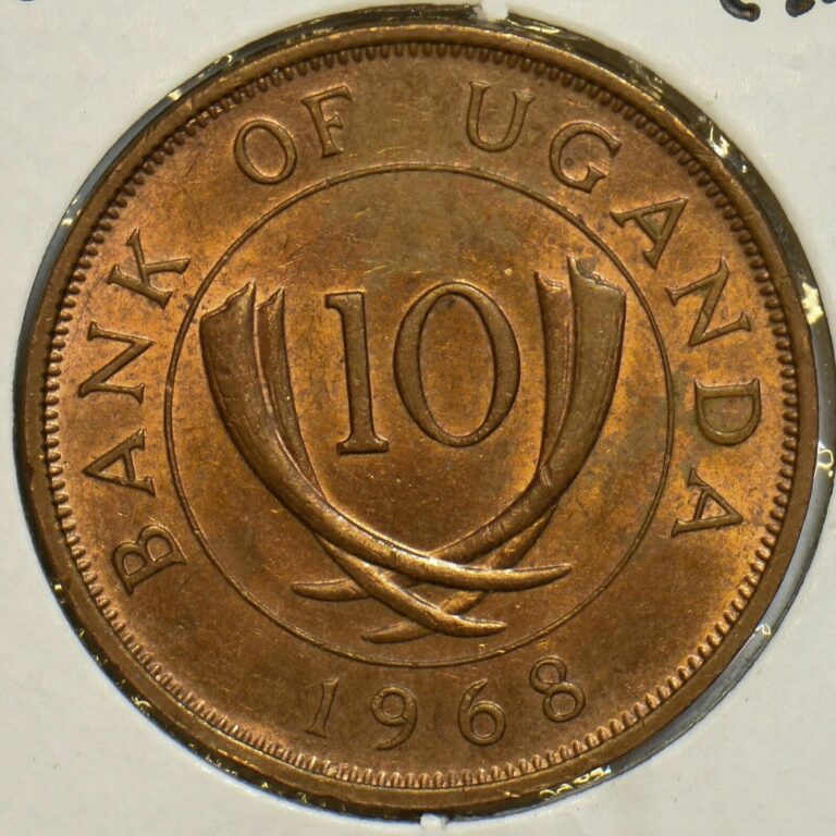 Read more about the article Uganda 1968 10 Cents 152965 combine shipping