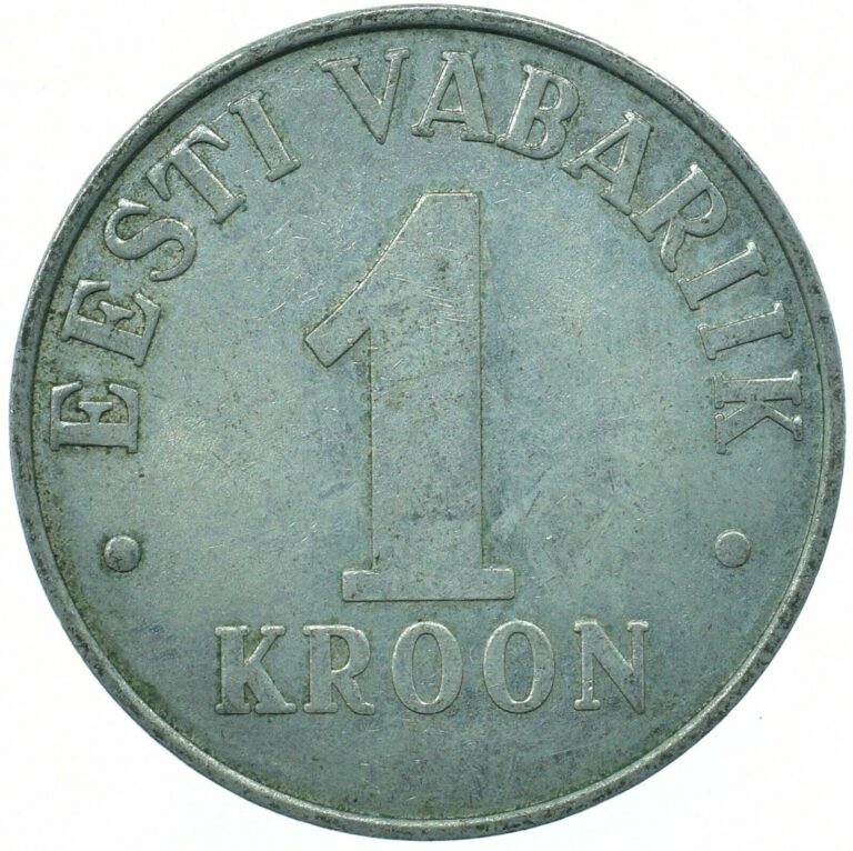 Read more about the article COIN / ESTONIA / EESTI VABARIIK 1 KROON 1995 BEAUTIFUL COLLECTIBLE      #WT31186