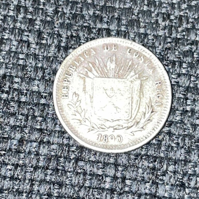 Read more about the article Costa Rica 1890 5 Centavos See Picture
