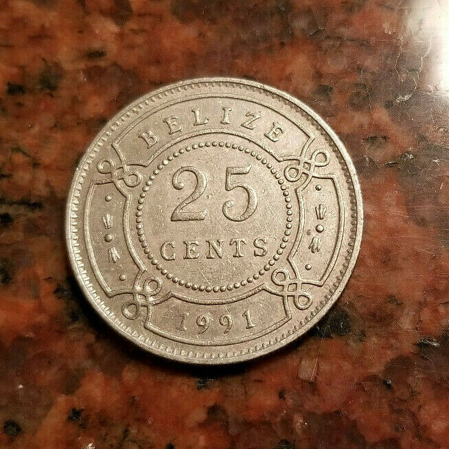 Read more about the article 1991 BELIZE 25 CENTS COIN – #A384