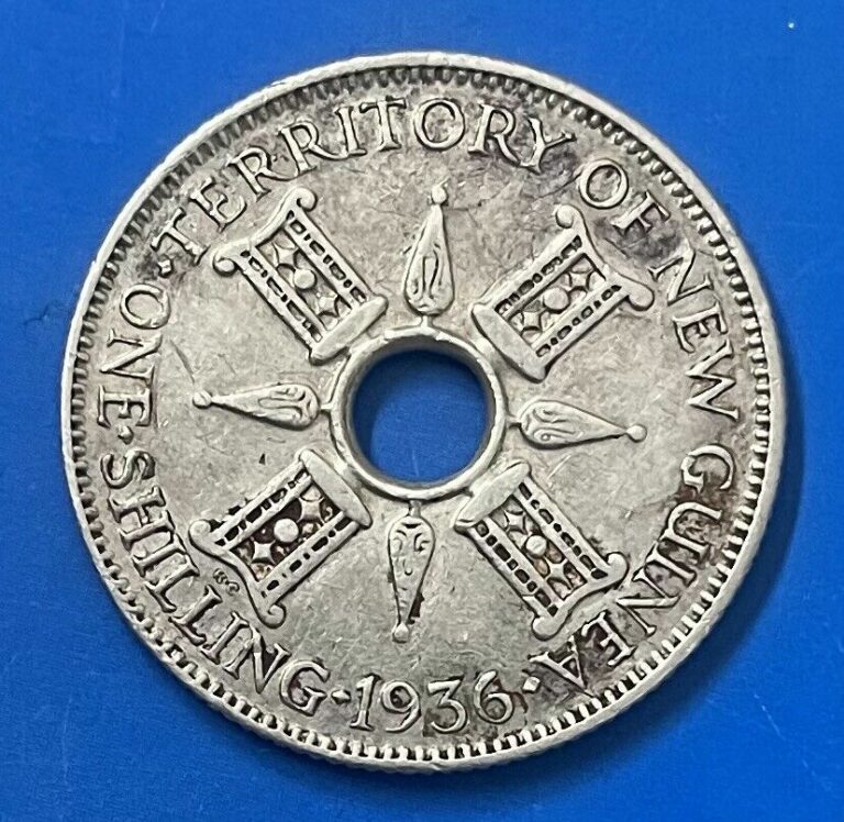 Read more about the article 1936 Papua New Guinea Shilling.. 92.5% Silver Coin