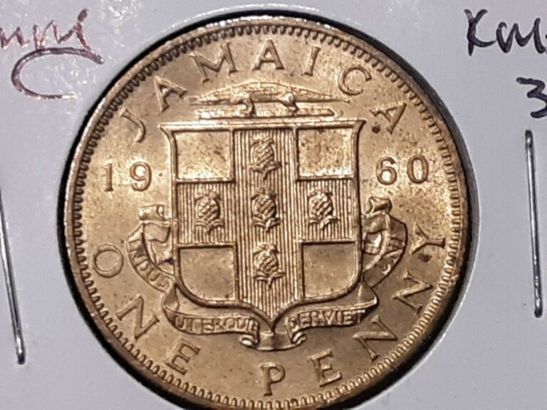 Read more about the article 1960 Jamaica One Penny KM#37