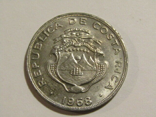 Read more about the article Costa Rica 1968 1 Colon unc Coin