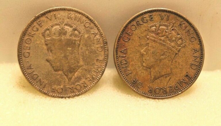 Read more about the article (2) Jamaica 1937 One Penny Coins Circ