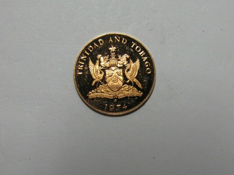 Read more about the article Old Trinidad and Tobago Coin – 1974 5 Cents – Proof