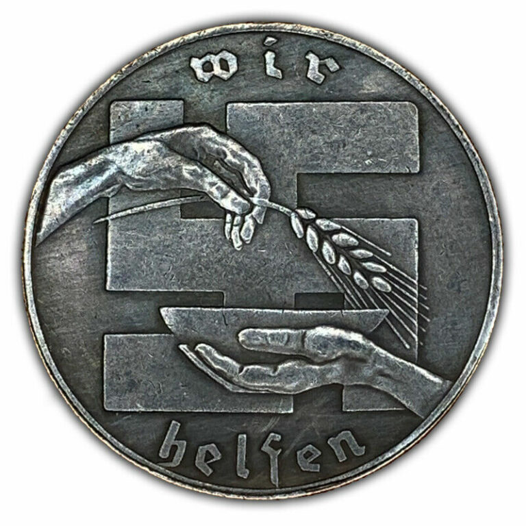 Read more about the article Third Reich German 10 Shillings Winter Aid Exonumia Coin Buy 3 Get 1 Free