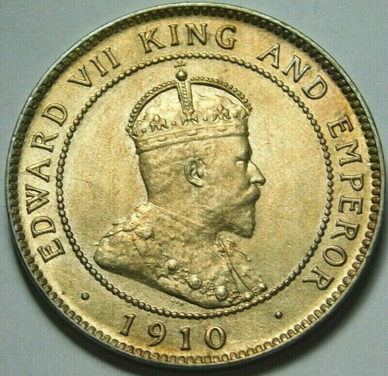 Read more about the article Jamaica (British Era) One Penny Uncirculated  King Edward VII  60-423