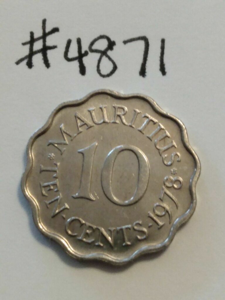 Read more about the article 🇲🇺🇲🇺🇲🇺 1978 Mauritius 10 Cents Coin 🇲🇺🇲🇺🇲🇺