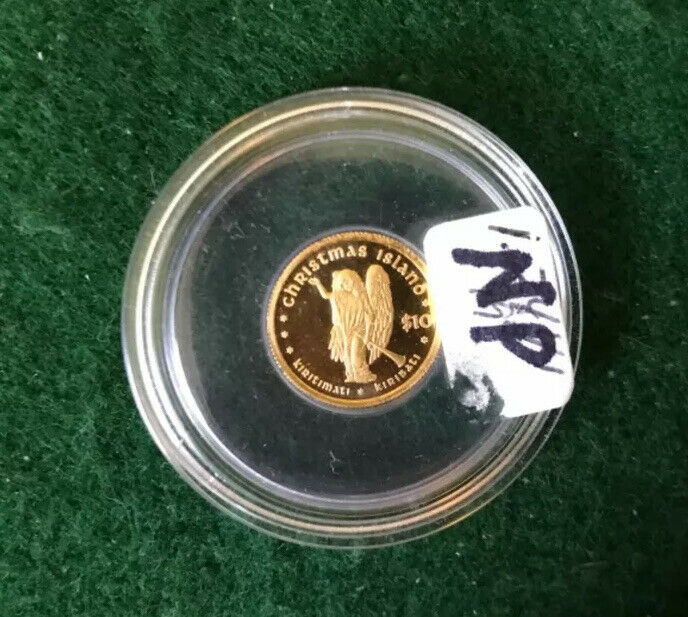 Read more about the article Gold 2005 Kiribati $10 Christmas Island Angel Coin -T